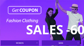 Clothing coupons and offers